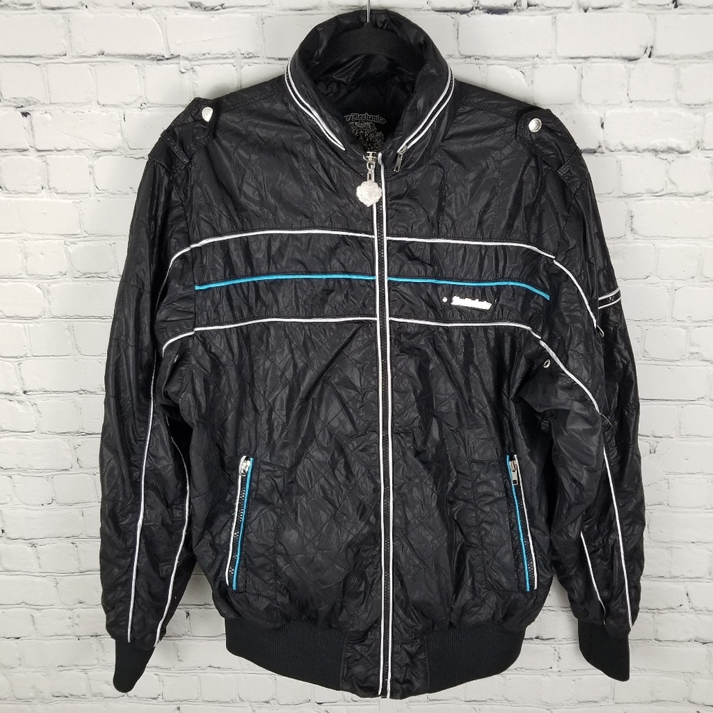 LIVE MECHANICS | full zip windbreaker jacket